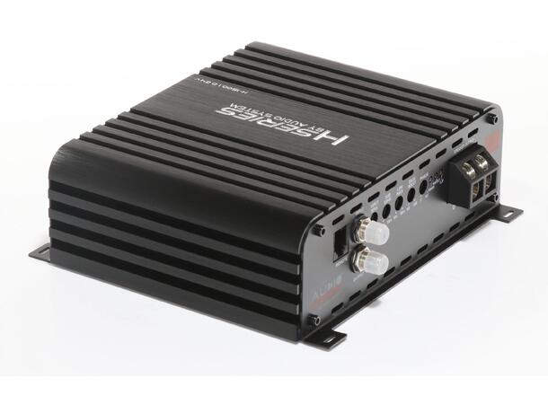 Audio System mono forsterker 1x1500 Watt RMS @ 1 Ohm, 24 Volt 