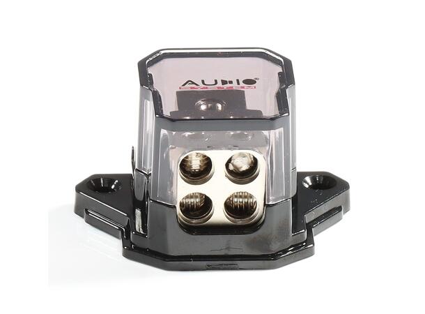 Audio System strømfordeler 1 x 20 mm² inn, 4 x 10 mm² ut 