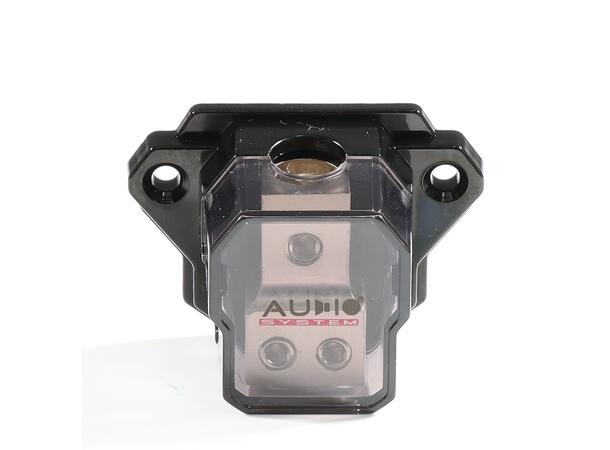 Audio System strømfordeler 1 x 20 mm² inn, 4 x 10 mm² ut 