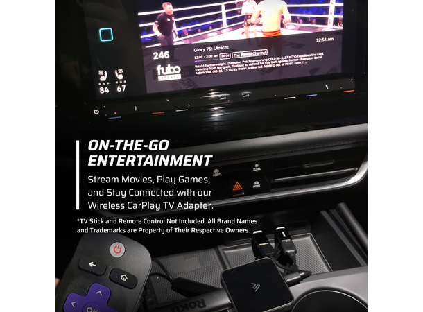 AutoSky CPHM-2, Trådløst adapter m/HDMI Trådløs CarPlay & Android Auto Adapter 