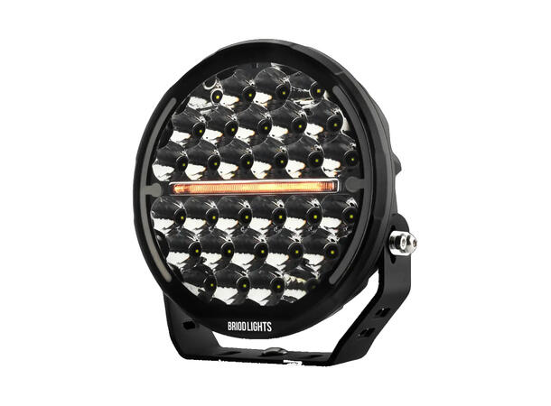 BRIODLIGHTS ICE-X fjernlys 9" med varme og parklys, 13500 lumen 