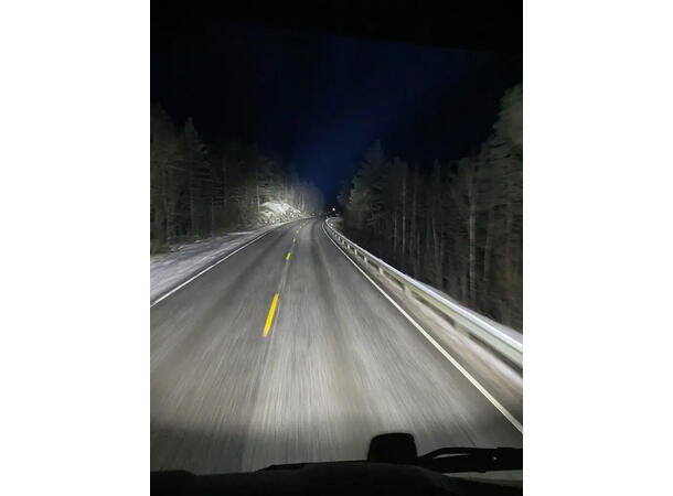 BRIODLIGHTS ICE-X fjernlys 9" med varme og parklys, 13500 lumen 