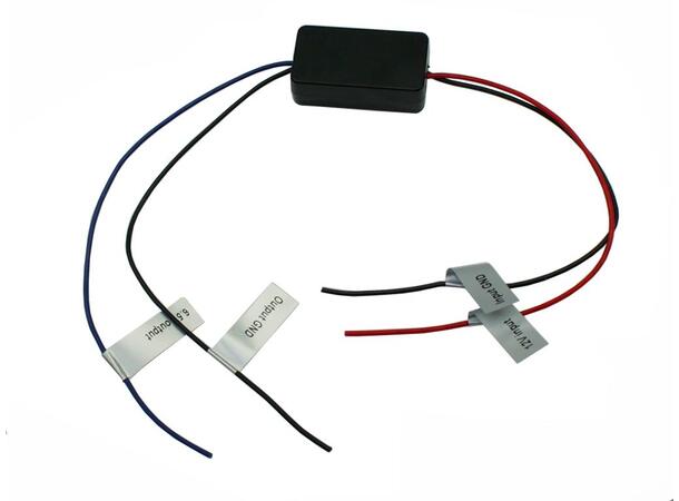 Connects2 12v til 6v step-down Omformer fra 12V til 6 V 