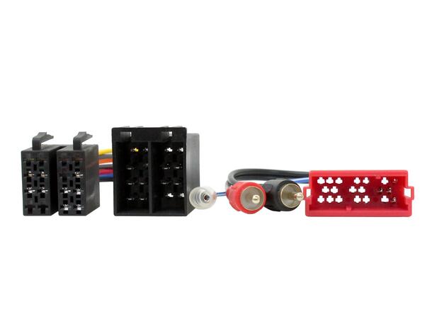 Connects2 Aktivt ISO-adapter Audi m/mini-ISO og halv aktivt system 