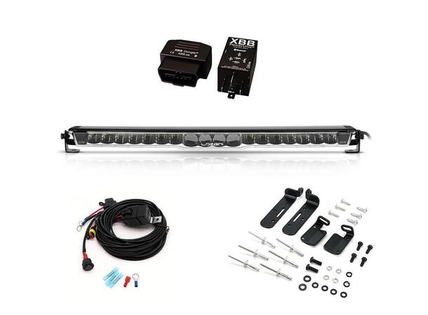 Lazer Glide 18 Lyspakke m/XBB | 11 500 lumen | Audiocom