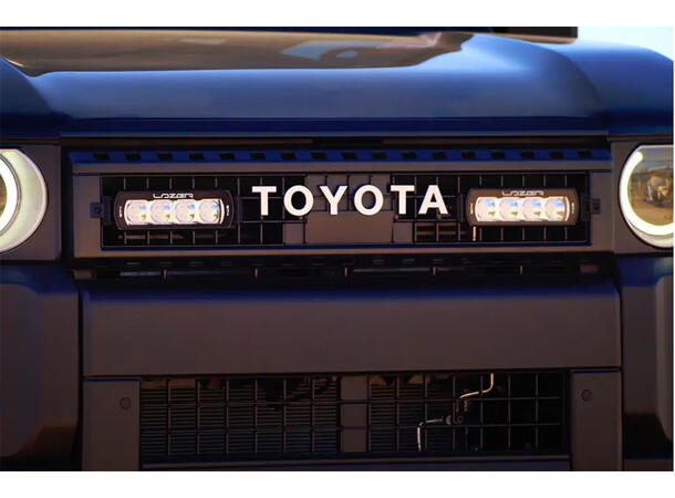Lazer Grillkit med 2 stk ST4EVO Toyota Landcruiser 2024-> 