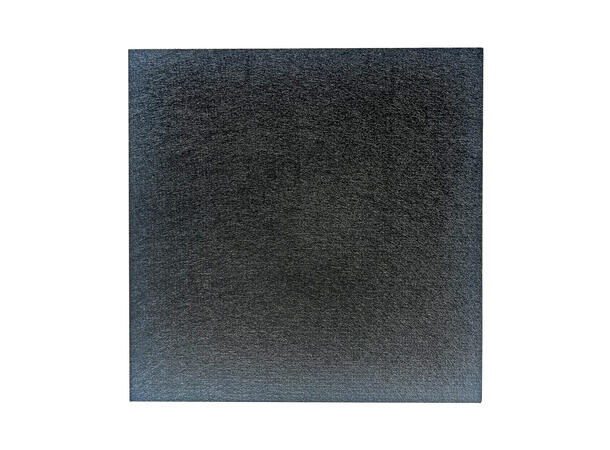 Lydabsorberende fliser SORT 600 x 600mm 12mm (20stk / 7,2 m²) 