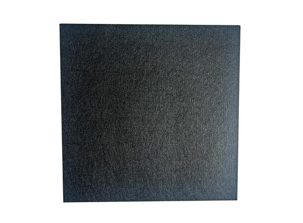 Lydabsorberende fliser SORT 600 x 600mm 12mm (20stk / 7,2 m²) 