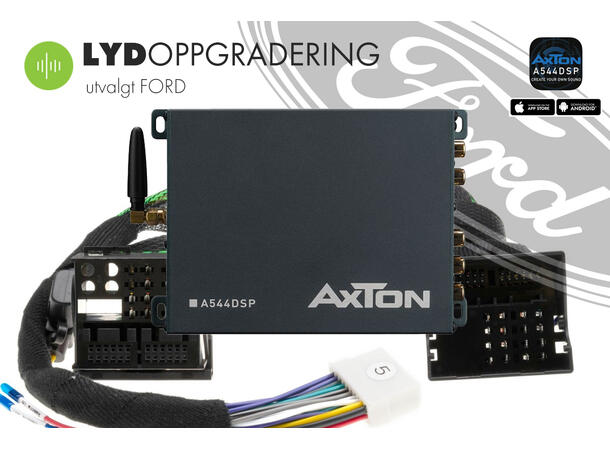 Lydoppgradering FORD Plug & Play DSP forsterker 