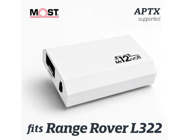 Mr12volt blåtann adapter, Range Rover Passer: Range Rover L322 (2005-2009) 