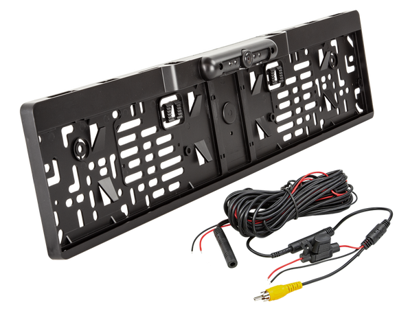 Skiltplate med ryggekamera Universal, NTSC 