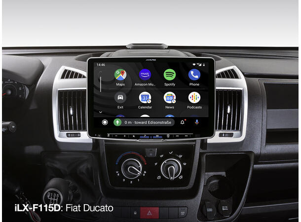 Alpine iLX-F115D multimediastasjon