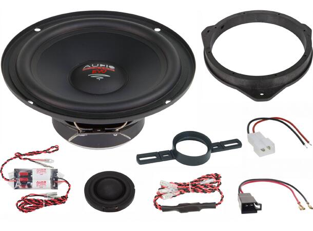 Audio System XFIT Fiat Duc - høyttalere X serien, 6,5" komponentsett 