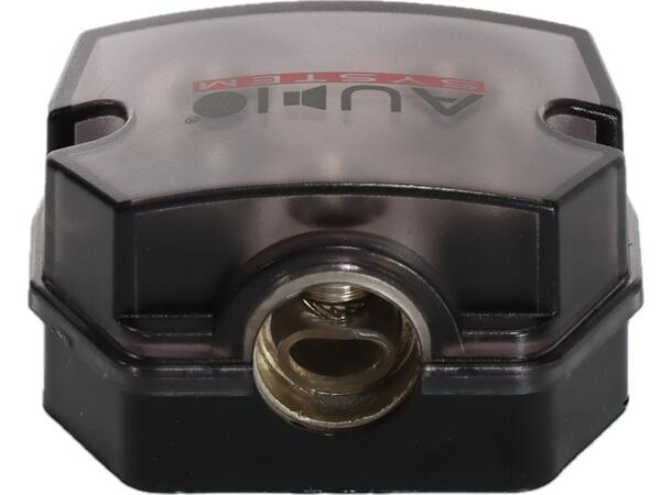 Audio System strømfordeler 1 x 35–50 mm² inn, 2 x 35–50 mm² ut 