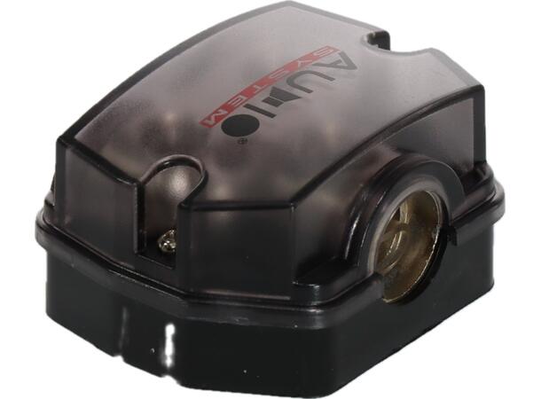 Audio System strømfordeler 1 x 35–50 mm² inn, 2 x 35–50 mm² ut 