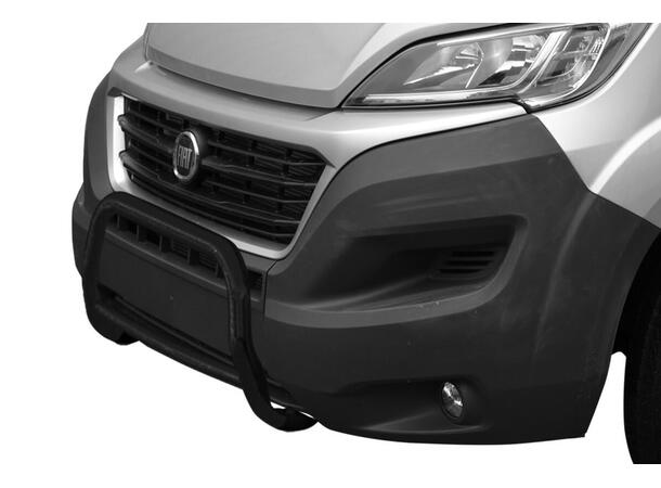Frontbøyle 60mm/42mm sort Ducato/Boxer/Jumper 2014-> 