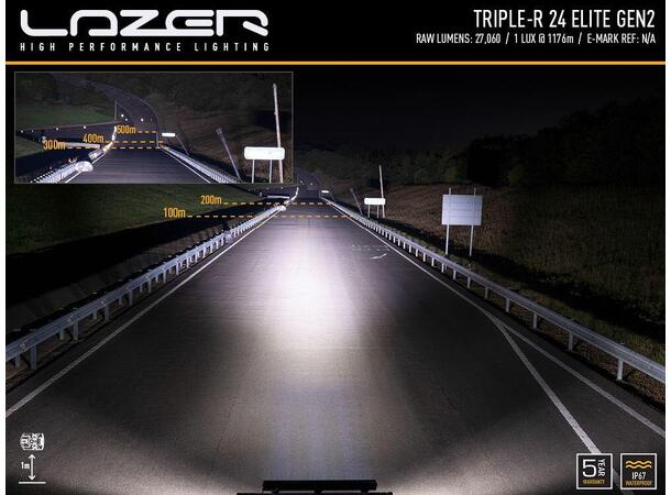Lazer Roof Kit Amarok uten rails, Triple-R 24 Elite