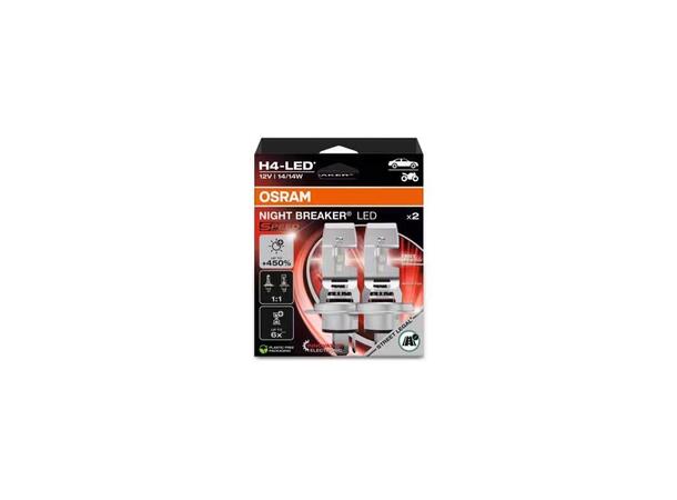 OSRAM NIGHT BREAKER LED SMART H4 LED-pærer | Audiocom