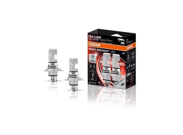 OSRAM NIGHT BREAKER LED SMART H4 LED-pærer | Audiocom