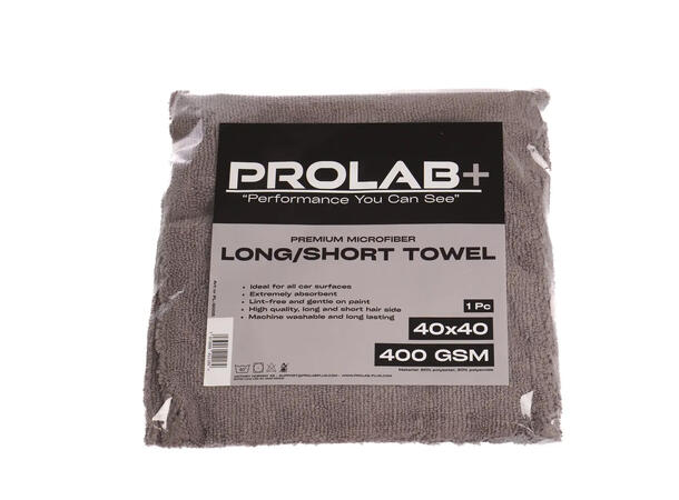 Prolab+ Long/short towel 400 GSM, 40x40 