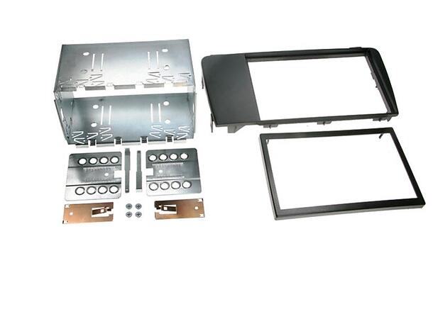 Radioramme VOLVO S60, V70, XC70 Sort, 2DIN kit 