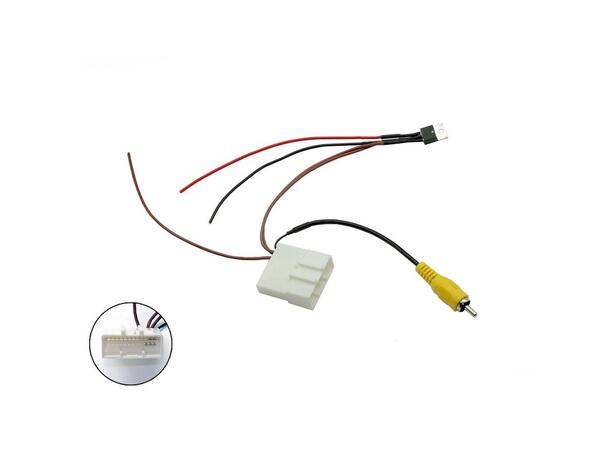 Ryggekameraadapter Toyota 2014--> Camry Auris Hilux RAV4 Corolla m.fl. 