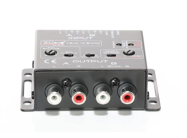 AUDIO SYSTEM HLC 4 EVO 4-veis høy/lavnivå adapter 