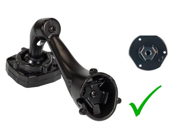 Alpine KTE-DME-B907 - speilfeste for DME-R1200  MB Sprinter 907/910 