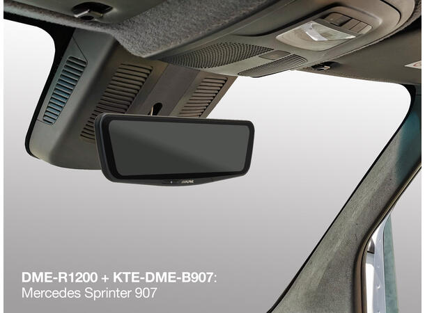 Alpine KTE-DME-B907 - speilfeste for DME-R1200  MB Sprinter 907/910 