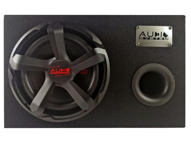 Audio System Carbon-Serie, 12" basskasse Portet basskasse, 4 ohm 