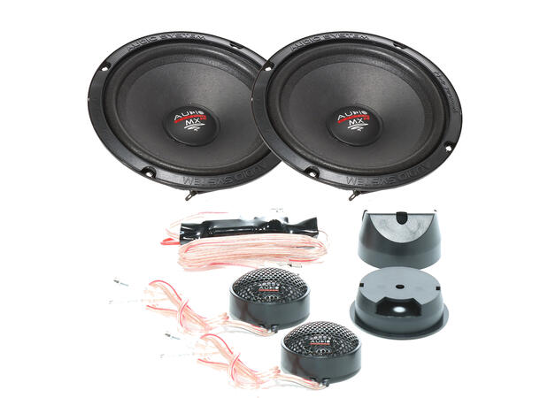 Audio System MX165EVO - høyttalere MX serien, 6 1/2" komponentsett 