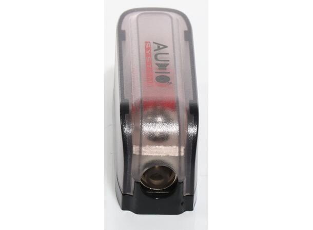 Audio System sikringsholder, mini ANL 1 x 10–25 mm² inn og utgang 