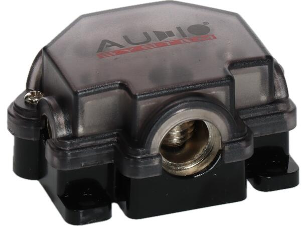 Audio System strømfordeler 1 x 35–50 mm² inn, 5 utganger 
