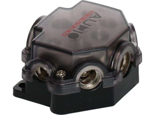 Audio System strømfordeler 1 x 35–50 mm² inn, 5 utganger 