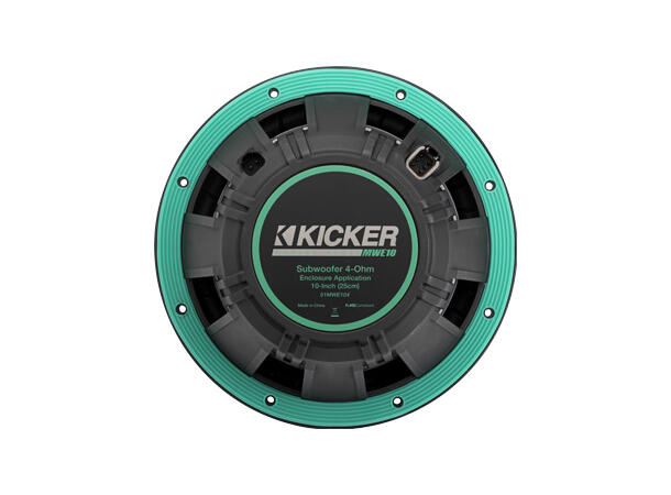 Kicker MWE104 - subwoofer 4ohm (for kabinett) 