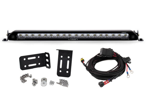 Lazer Linear 18 ELITE Lyspakke m/Skiltplate | Audiocom