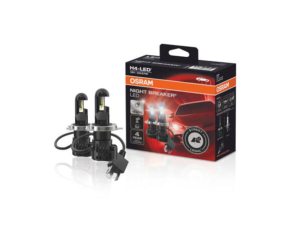 OSRAM NIGHT BREAKER LED SMART H4 LED-pærer | Audiocom