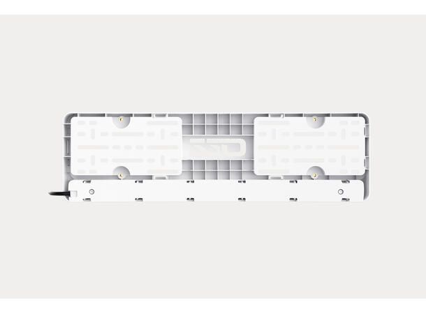OZZ LP1 Fjernlys ledbar m/skilthoder HVIT 