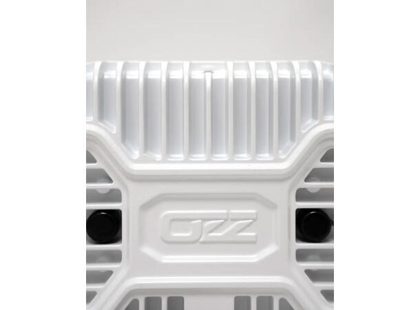 OZZ SQR 7" fjernlys 178mm (Hvit hus) med park- og varsellys, 14000 lumen 