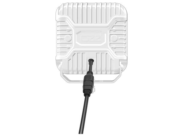 OZZ SQR 7" fjernlys 178mm (Hvit hus) med park- og varsellys, 14000 lumen 