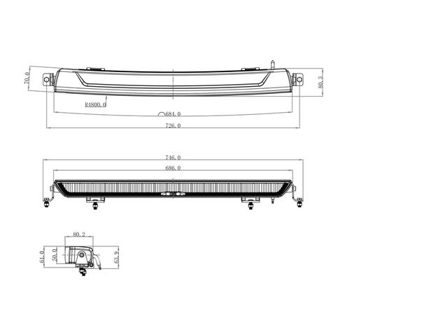 OZZ XB1 P27" fjernlyspakke hvit | Volvo FH Aero 2024?