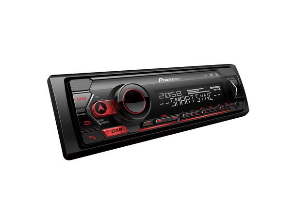 Pioneer MVH-S420DAB | 1-DIN bilradio med DAB+ og Bluetooth