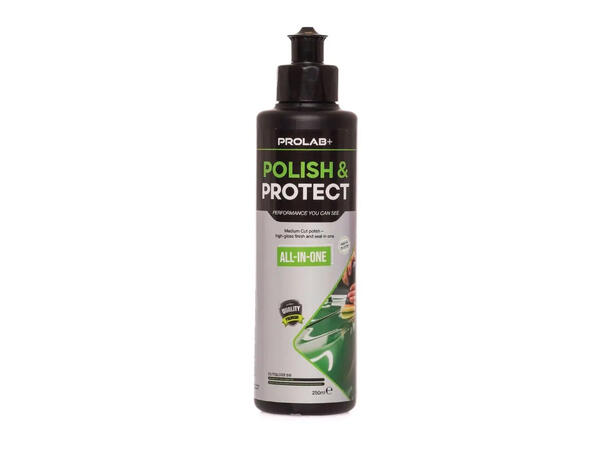 Prolab+ 3-in-1 Polish & Protect 1-stegs poleringsmiddel med voks- 250ml 
