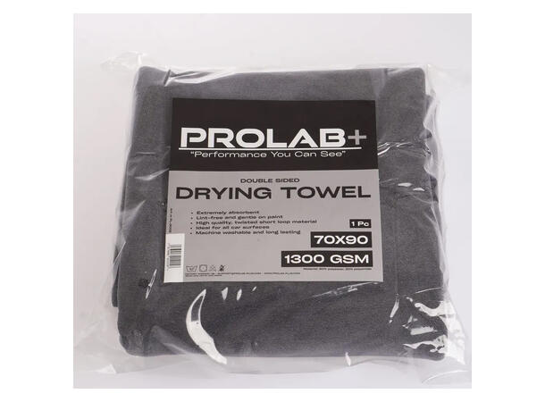 Prolab+ Double sided drying towel 1300 GSM, 70x90 