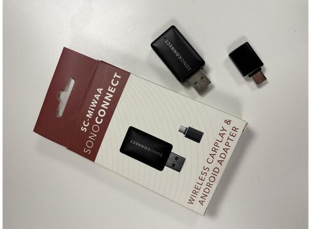 Sonoconnect Android Auto Konverterer fra kablet til trådløs 