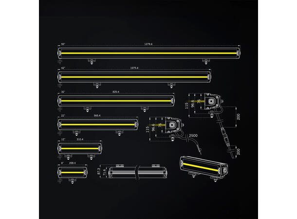 Strands Siberia XP DR 32" | 19 150 lumen LED-bar