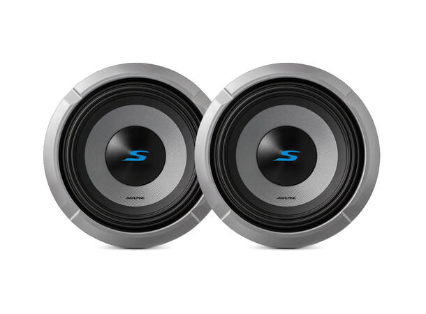 Twin Deal Alpine S2-W8D2 - subwoofer 2stk 8" 2ohm DVC 