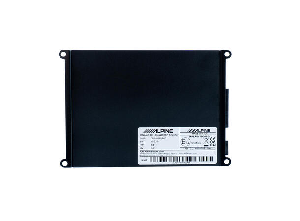 Alpine PDA-S560DSP - 6-kanals forsterker DSP, 4x80 W(4 ohm) + 2 x 120 W(2 Ohm) 