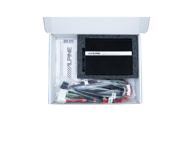 Alpine PDA-S560DSP - 6-kanals forsterker DSP, 4x80 W(4 ohm) + 2 x 120 W(2 Ohm) 