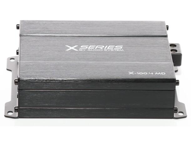 Audio System 4 kanals forsterker 4x100 Watt RMS 